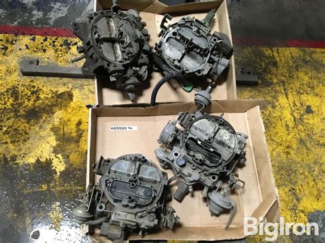 Quadrajet Carburetors BigIron Auctions