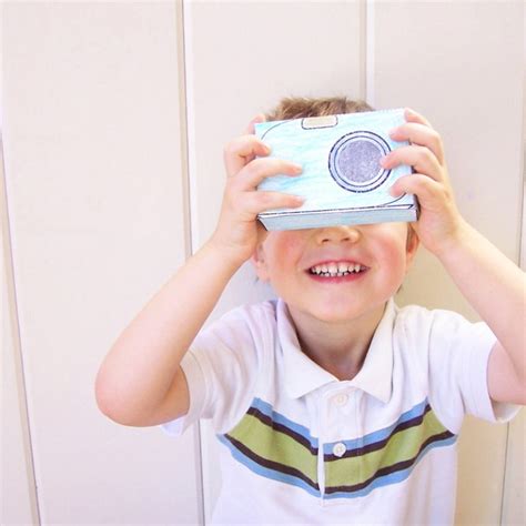 Printable Camera Papercraft Create In The Chaos