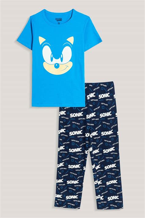 Pijama Estampada Sonic De Prati Tienda Online