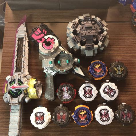 仮面ライダージオウ 変身 ライドウォッチセット オレンジ系 フィギュア 出産祝い 仮面ライダージオウ Dxライドウォッチスペシャルセット