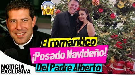 El romántico posado NAVIDEÑO del Padre Alberto Cutié con su esposa