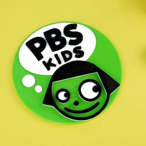 Dot PBS Kids 3D Printed Logo - Etsy