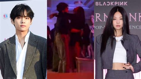 Bts V Blackpink Jennie Hug Dance Together At Born Pinks Private