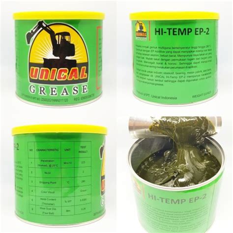 Promo Unical High Temperature Grease Ep Hijau Lengket Minyak Gemuk