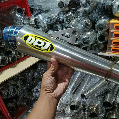 Jual Silincer Knalpot Dpj Sarangan Setengah Engker Engkher Indonesia