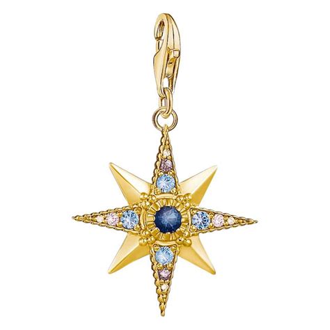 Pendentif Etoile Plaqu Or Jaune Thomas Sabo Ocarat