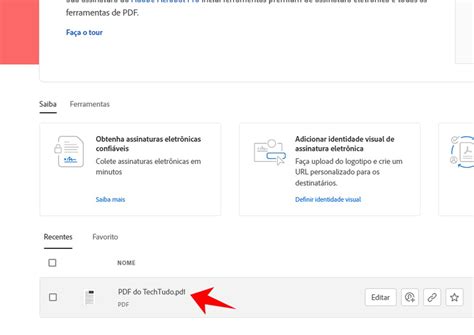 Adobe Sign Como Assinar Documento Digitalmente De Gra A Pelo Site