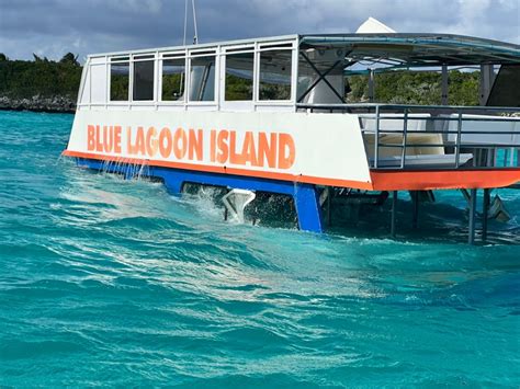 Blue Lagoon Vessel Sinking Close To Paradise Island The Bahamas