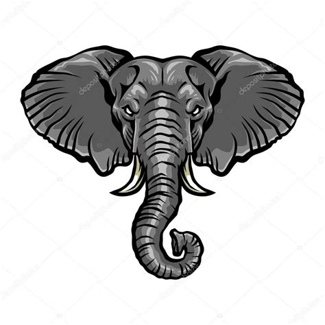 Elephant Vector Illustration Stock Vector Briangoff 100610920