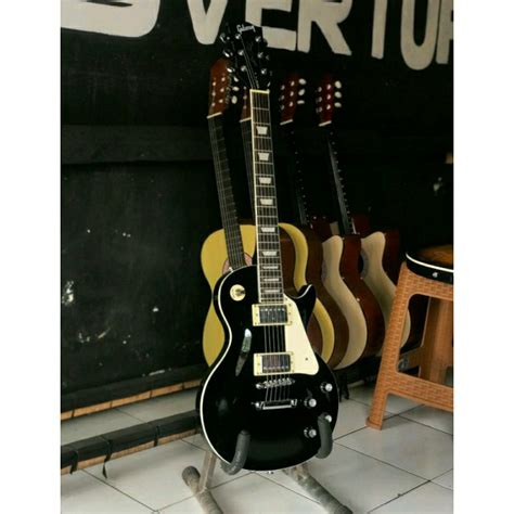 Jual Gitar Elektrik Gibson Les Paul Custom Shopee Indonesia