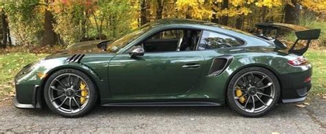 Oak Green Metallic Porsche Gt Rs Looks Like A Flawless Gem