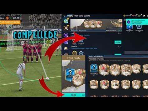 Fifa Mobile L Trophy Titan Quests Reward Complete L Free Pack Youtube