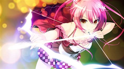 Rikudou Asahi Sorcery Jokers Game Cg Bow And Arrow Hd Wallpaper