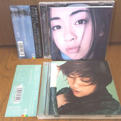 【やや傷や汚れあり】cd2枚セット 宇多田ヒカル Utada Hikaru ファーストラヴ First Love ディスタンス