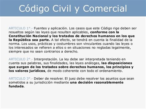 El Nuevo Código Civil Y Comercial Una Mirada Desde El Orden Convenci…