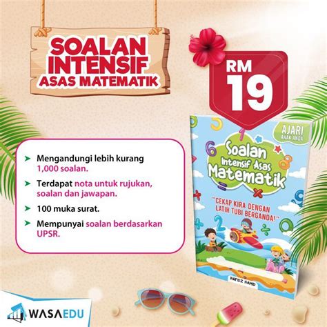 READY STOK LATIH TUBI OPERASI ASAS MATEMATIK SIFIR DARAB BAHAGI