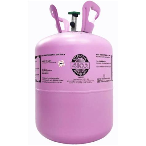 Gas Cylinder R410a 25 Lbs113kg Un 3163