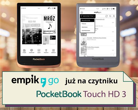 Empik Go Na Czytniku PocketBook Touch HD 3 Informacja Prasowa