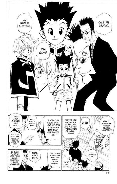 read manga hunter  hunter chapter