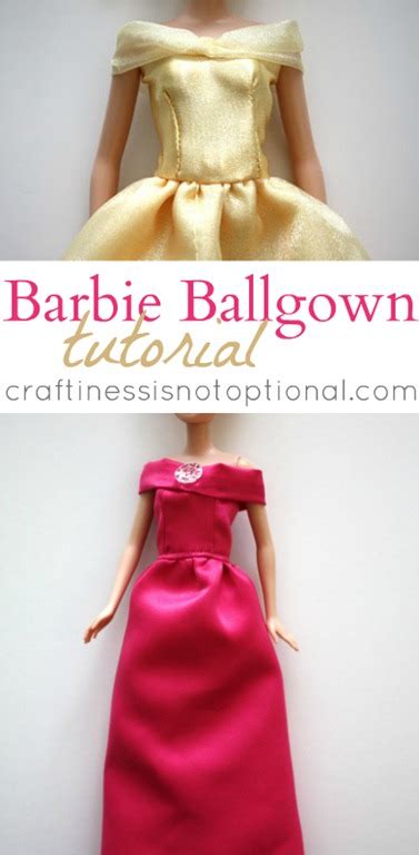 Barbie Ball Gown Tutorial U Create