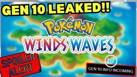pokemon gen  leaked  location  move types   game haus