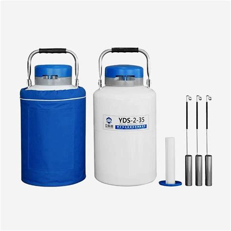 2 Liter Cryocan 2l Cryogenic Liquid Nitrogen Container 200 Litres