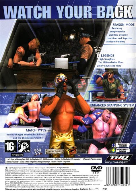 Wwe Smackdown Here Comes The Pain Box Shot For Playstation 2 Gamefaqs