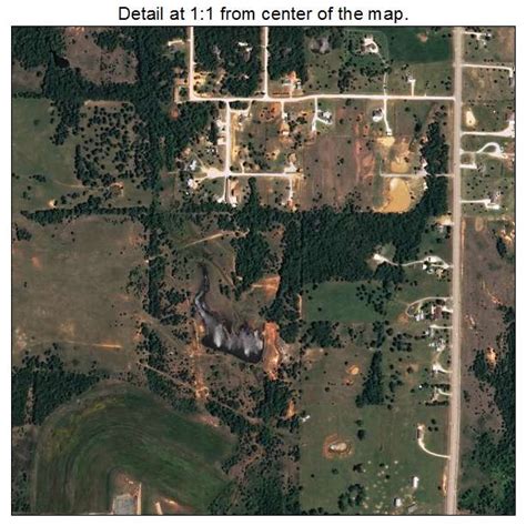 Aerial Photography Map of McLoud, OK Oklahoma