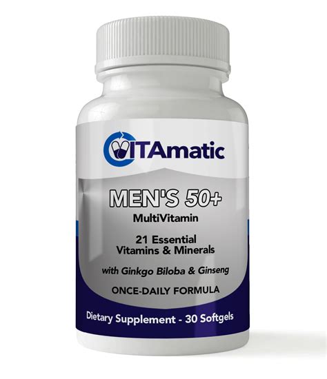 Best Vitamin For Men Over 50