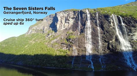 The Geirangerfjord Seven Sisters Turn Timelapse On Anthem Of The