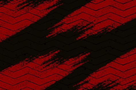 Abstract Red And Black Grunge Texture Background With Zigzag Style