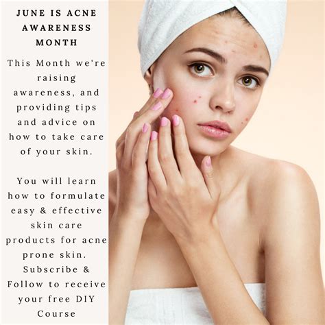 Acne Awareness Month Cruelty Free Skin Care Natural Skin Care Acne