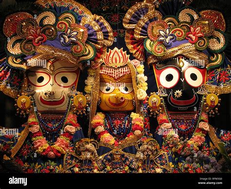 Balabhadra Subhadra Jagannath Stock Photo - Alamy