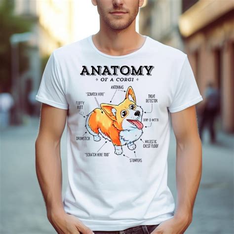 A Corgi Anatomy Shirt - Hersmiles