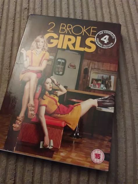 2 Broke Girls The Complete Fourth Season Dvd 2015 Kat Dennings Cert 15 3 Eur 586 Picclick It