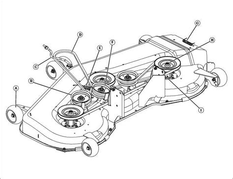 John Deere 54 Inch Deck Belt Diagram