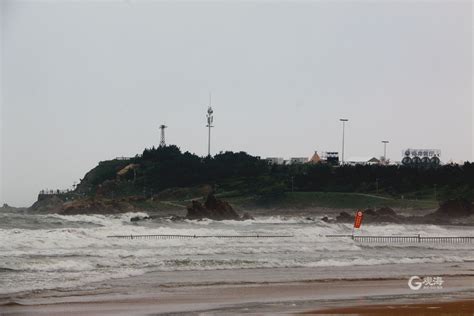 注意防范！台风“杜苏芮”携风带雨，青岛海边掀大浪 青报网 青岛日报官网