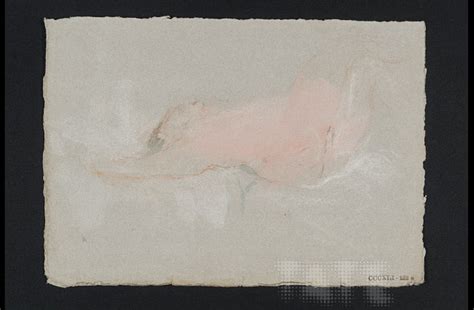 A Reclining Nude Woman With Her Legs Drawn Up Joseph Mallord William