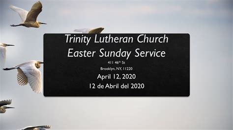 Easter Sunday Service 4 12 20 Youtube