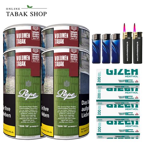 Pepe Rich Green Stopf Tabak Sparpack Online G Nstig Kaufen