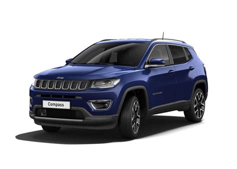 Jeep Compass Multijet Ii Wd Limited Jazz Blue Km A Soli Su