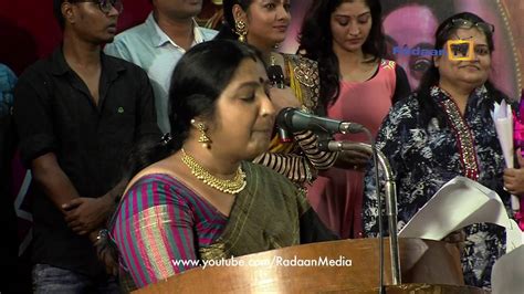 Vaani Rani 1000 And Thamarai 500 Celebration Actress Nithya Poetry