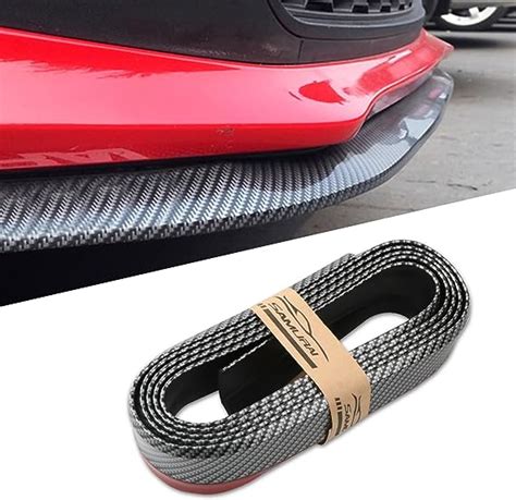 Amazon Sodcay Pc Car Front Bumper Lip Ft M Car Carbon