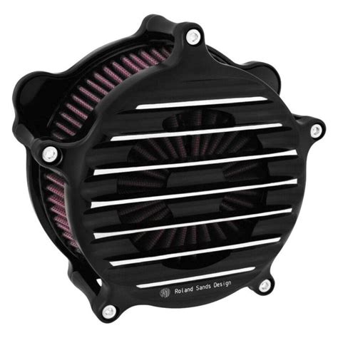 Roland Sands Venturi Air Cleaner Nostalgia Contrast Cut Throttle By