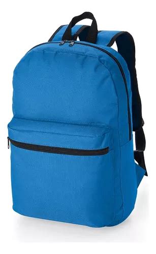 Mochila Feminina Infantil Resistente Passeio Escolar Barata Cor Azul