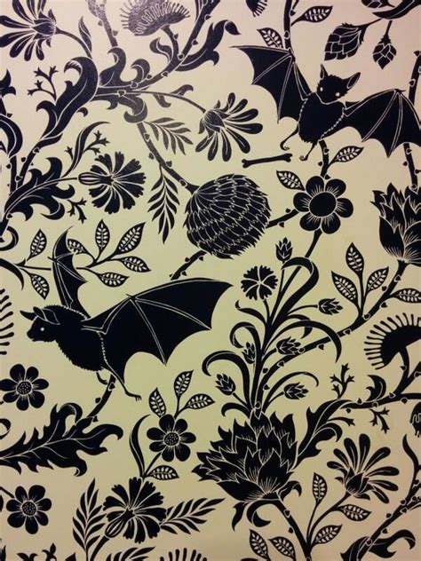 Gothic Bats Wallpaper ~ Gothic Victorian Dark Fan Art Bat With Moon Free Shipping | goawall