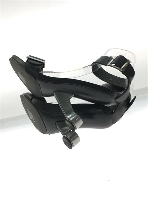 UNITED NUDE ユナイテッドヌード サンダル 37 BLK レザー Eamz Ankle Buckle Sandal 中古品