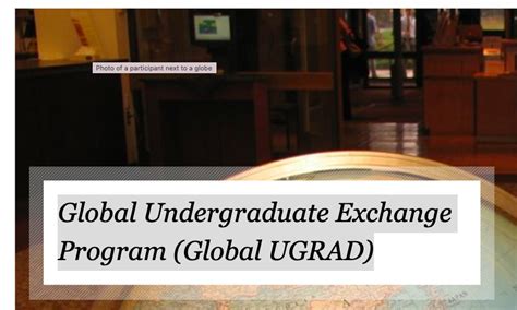 Fully Funded Global Undergraduate Exchange Program Global Ugrad In