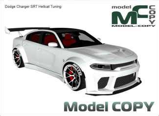 Dodge Charger SRT Hellcat Tuning 3D Model 69788 Model COPY Default