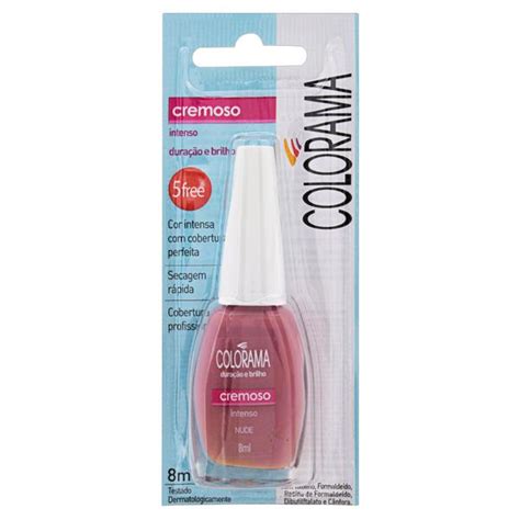 Esmalte Cremoso Nude Colorama 8ml Bellavia Jardim Botânico